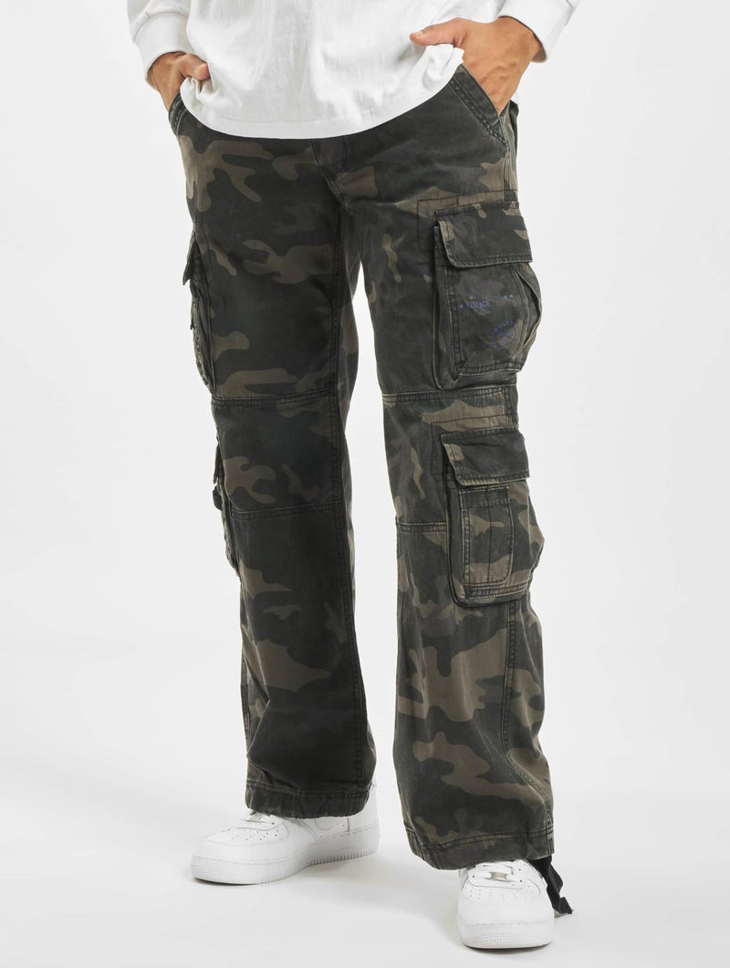 Brandit Pure Vintage Trousers Dark Camo Size L - Image 2
